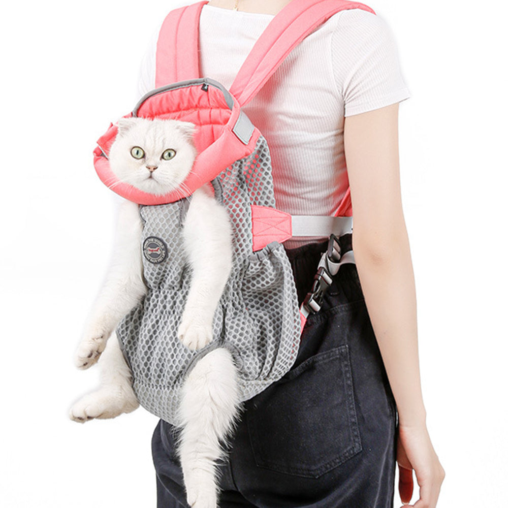 DOGLEMI PD30010 Pet Front Bryst Rygsæk Åndbar Mesh Hunde Kat Skuldertaske til udendørs rejser DOGLEMI PD30010 Pet Front Bryst Rygsæk Åndbar Mesh Hunde Kat Skuldertaske til udendørs rejser